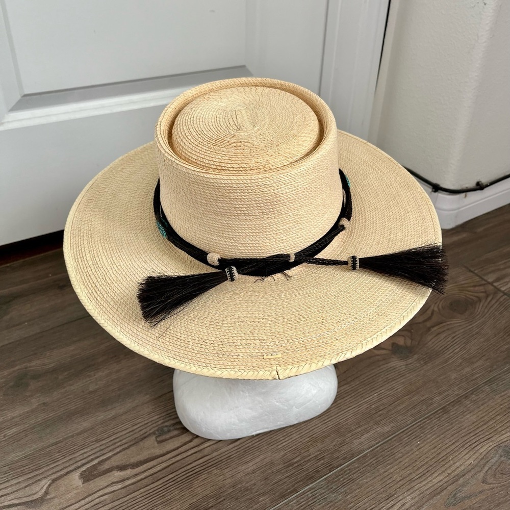 Handcuffed of Palm Leaves In Guatemala Sun Hat 7/8 (55) Sun Body Hats - Picture 4 of 15